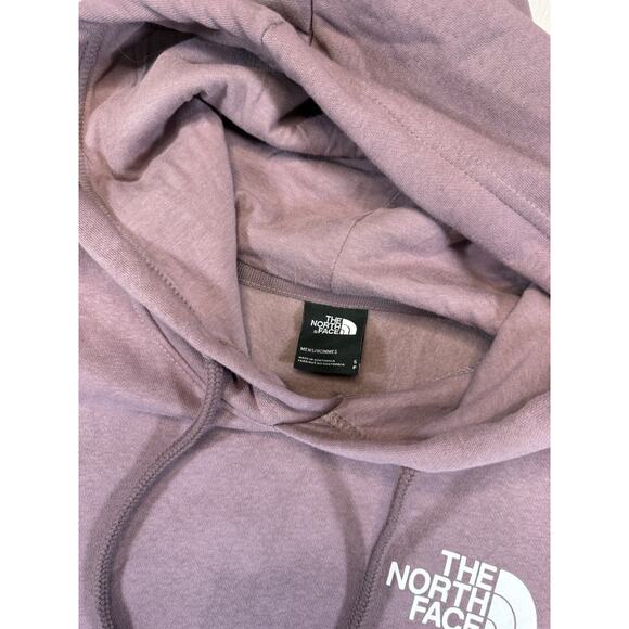 The North Face Men’s Pullover Hoodie Small Mauve Graphic Back Logo - Picture 6 of 8